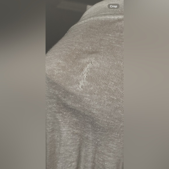 Free People Starlight Tee Relax Tunic Ivory Revolve Boyfriend Style Woman XS - Picture 11 of 11